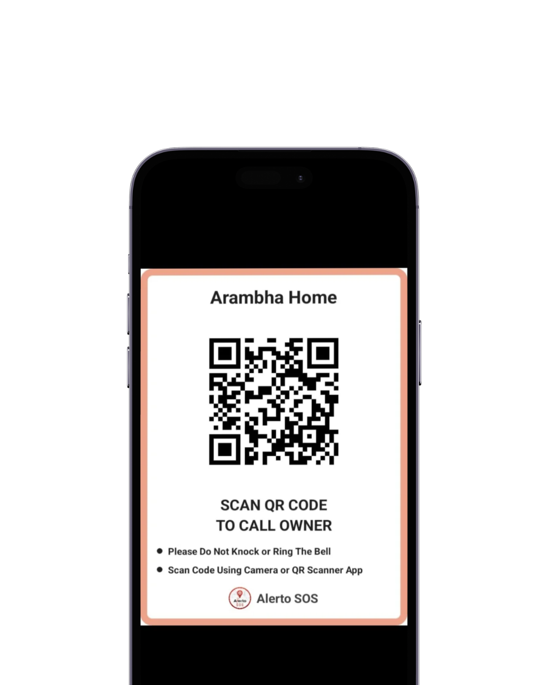 Door security app QR scanner for secure entry, visitor verification, and real-time safety alerts